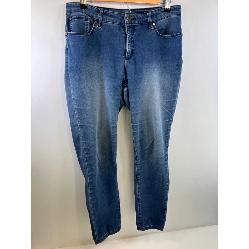 Jones New York Madison Skinny Ankle Jeans, Blue Women's Size 31